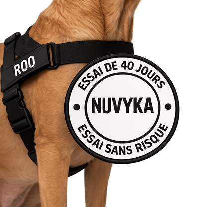 Harnais anti-traction pour chien Nuvyka